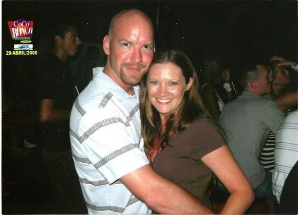 Me and sweetie in Cancun, after at least 8 shots of Don Julio!
