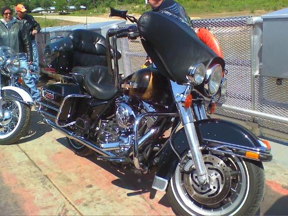 HARLEY on the Anderson Ferry