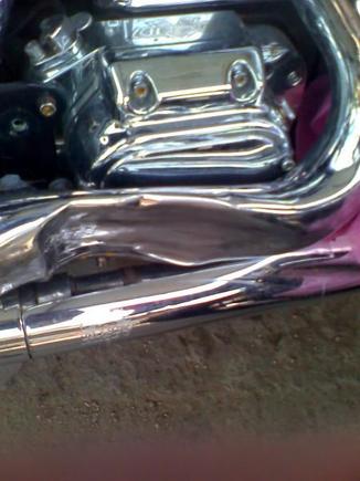 damage from my bike wreck