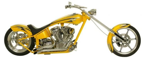 Gold1 Custom Motorcycle
