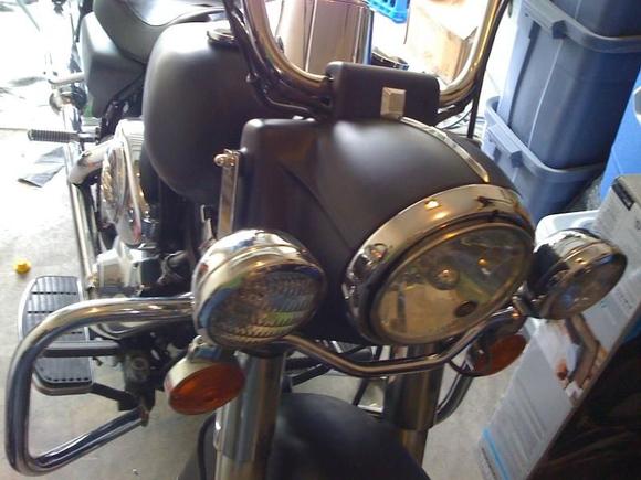 view of the new "denim" nacelle