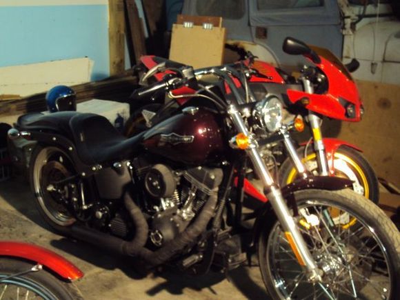 The Train with drag bars...