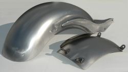 Rear Strutless Rocker Fender at www.SideRoadCycles.com