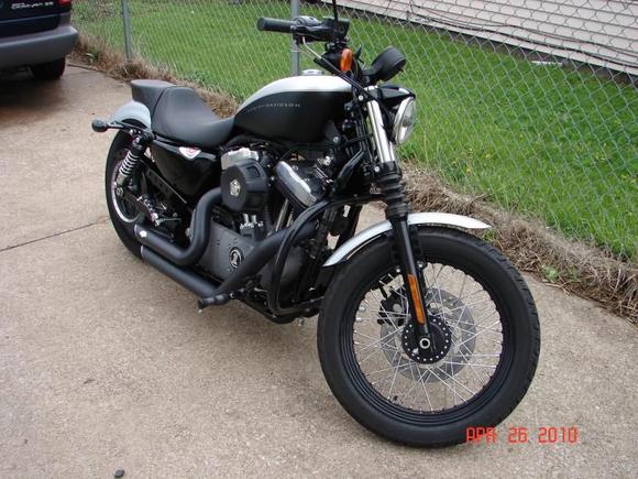 1200N with new pipes and air box- V&amp;H