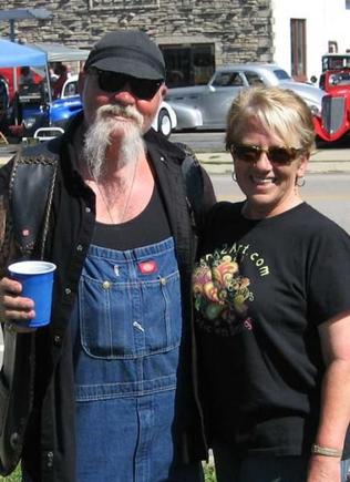 Kitty and I at Kirchhayn