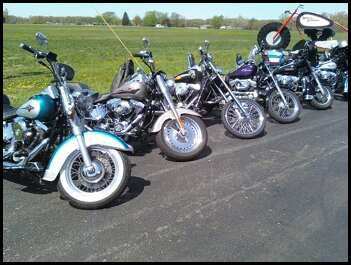 Bikes at Blessing 2010