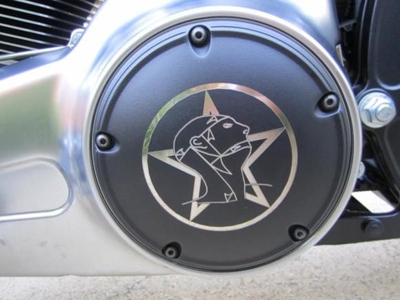 Custom derby cover (with matching timer cover)