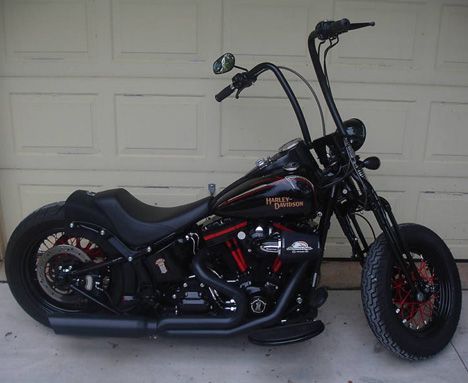 2008 Harley Davidson FLSTSB Softail Cross Bones 468x383