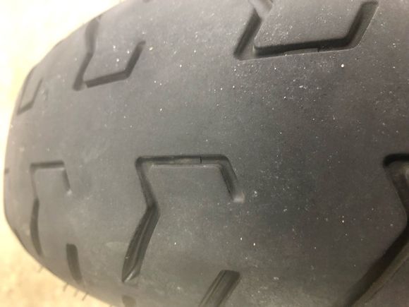 Rear Tire Wear bar