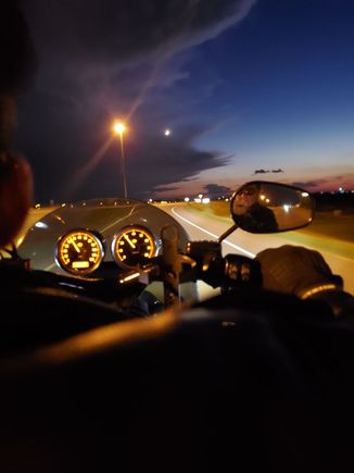 evil thunderstorms off to the south west of us in south dakota. barely dodged that bullet.