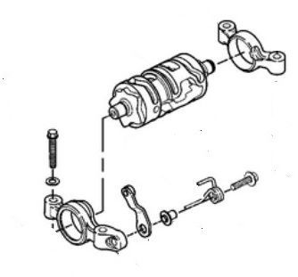 Later design roller detent drum