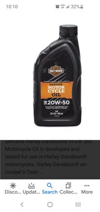 This is the harley 360    just don't say it of the jug.
I believe only the cvo models come with synthetic oil.
My 107 2019 came with dino oil in it.
So i just put the 20 50 regular oil in it.