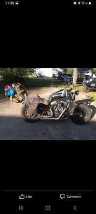 4300 miles to Sturgis with the wife. We tent camped the whole way. 
