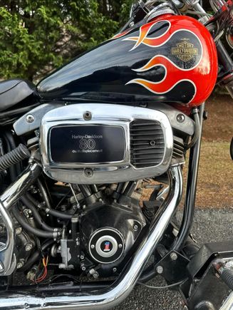 Cool looking Wide Glide Nostalgia dose not get any better than this !
