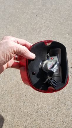 Light rear/connection