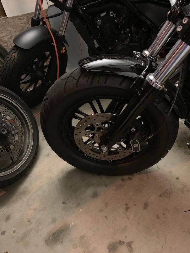 Sportster 48 150 front tire Harley Davidson Forums