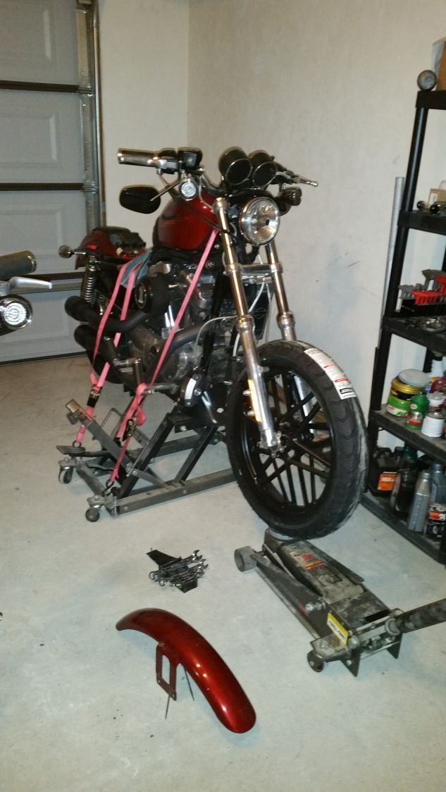 Fattest front tire you can put on an 05? - Page 2 - Harley Davidson Forums
