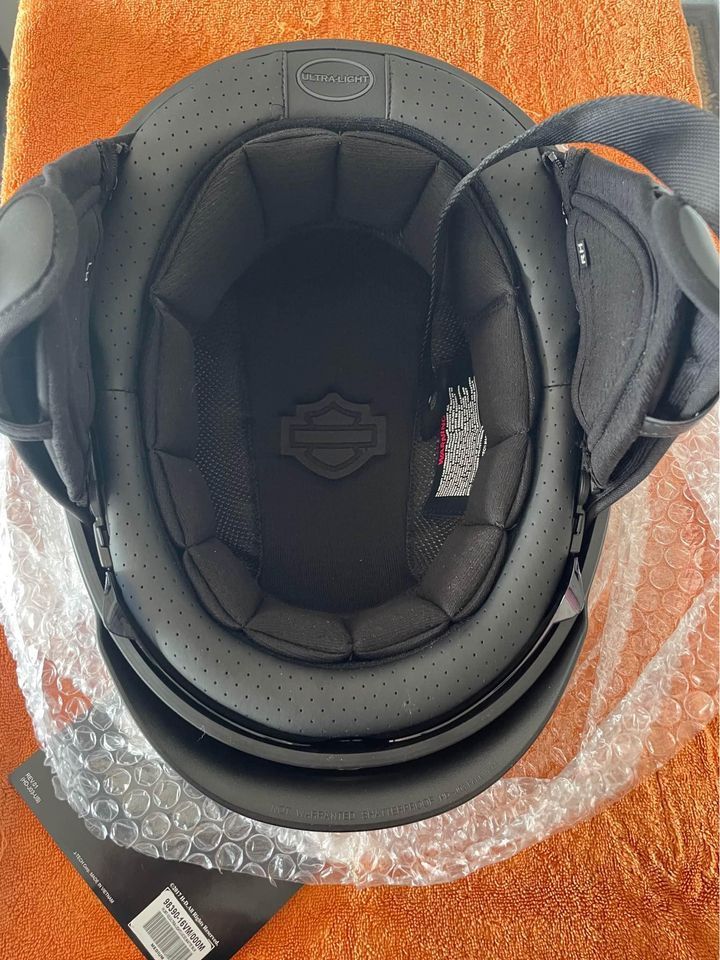 HD Lucid UltraLight Sun Shield J03 Half Helmet Harley Davidson Forums