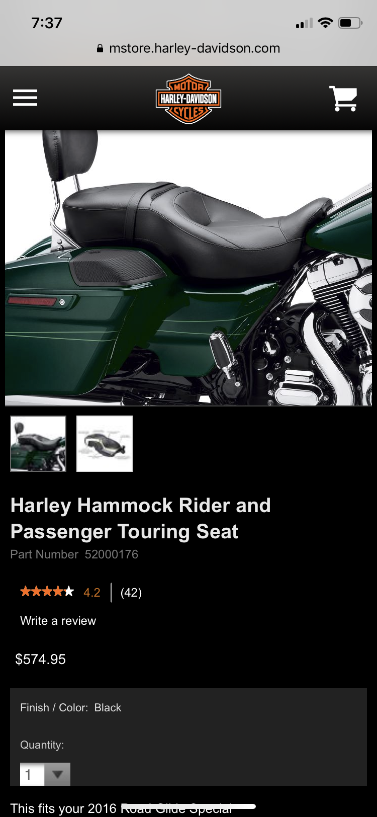 Harley Sundowner seat Harley Davidson Forums