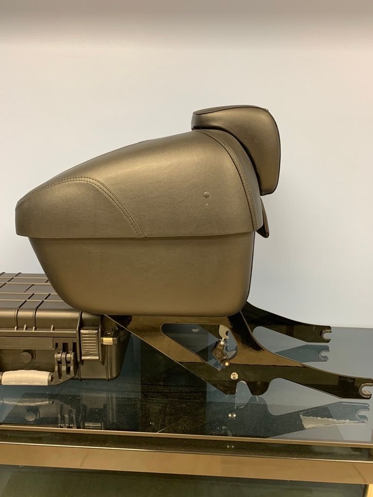 Viking locking trunk, with HD two up tour pack Harley Davidson Forums