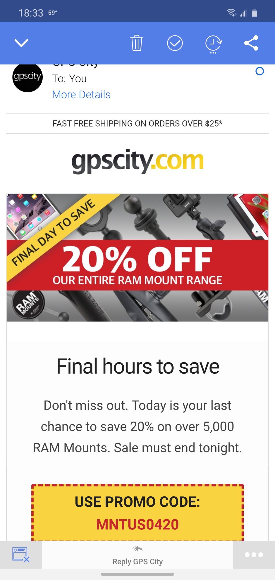 Coupon for RAMmounts. Ends 42220 Harley Davidson Forums