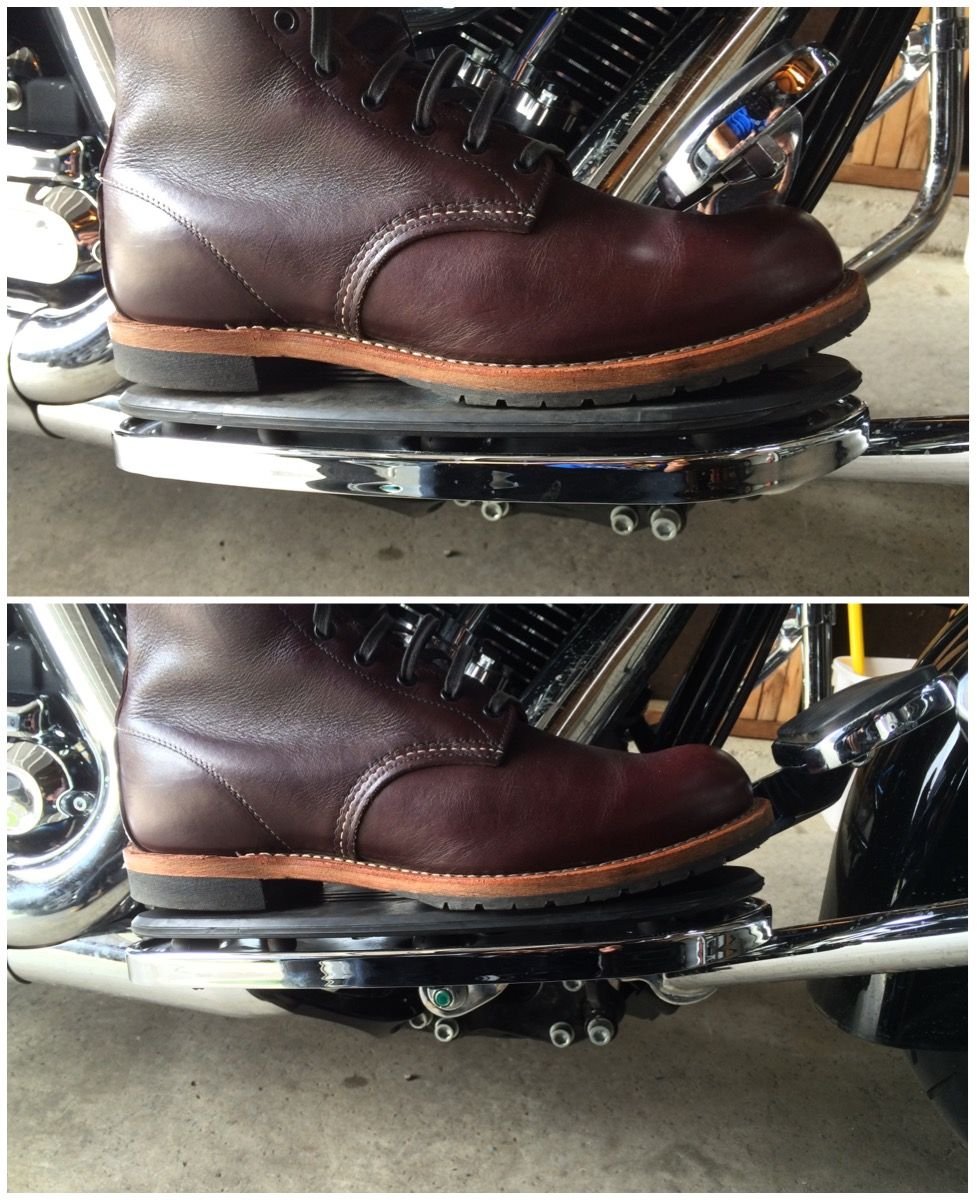 Softbrake with HD extended reach footboards Page 2 Harley Davidson