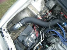 originaly had a short ram and recently bought a intake tube from autozone and made coldair