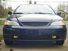 New eye lids, fog light, grillie.