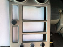 Original panel replaced