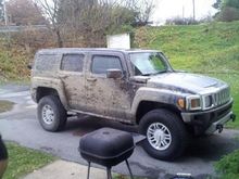 getting dirty