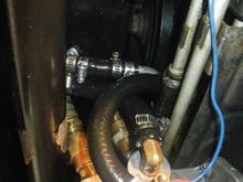 View of hoses