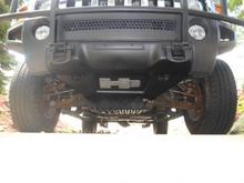 painted skid plate