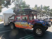 h1truck with redesigned bumper