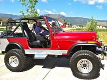 My 85 CJ with 350 V8