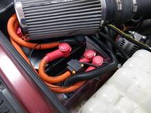 Part of the controller install of the new hybrid system