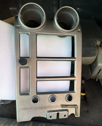 Original panel replaced