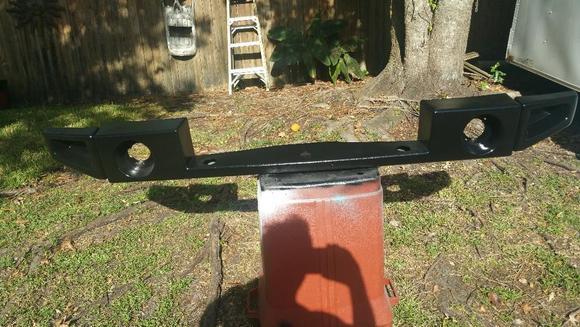 This was faded badly. I used a plastic bumper paint and then a clear coat with uv protection.