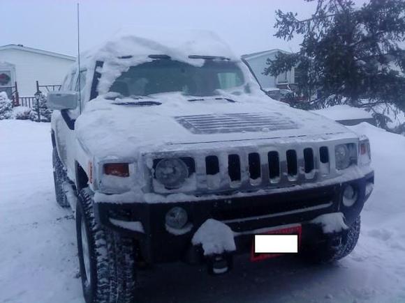 hummer snow