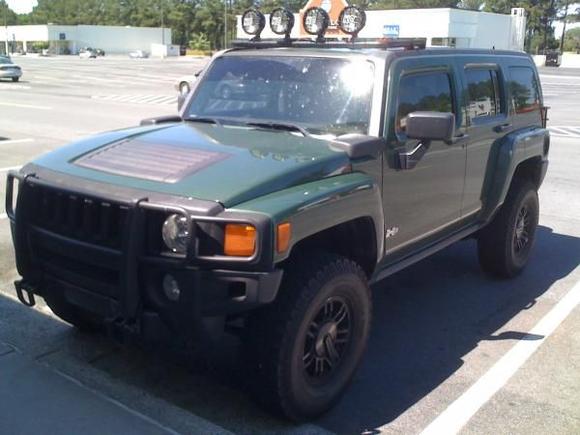 After cranking up the Torsion bars about to change tire size to a 35
