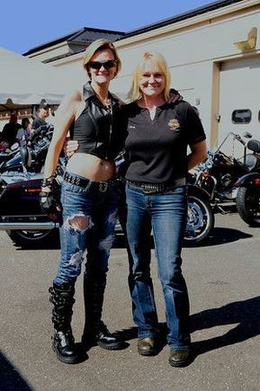 Me and Darcy at the Biker Bash