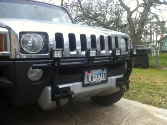 Before leveling added N-FAB light bar