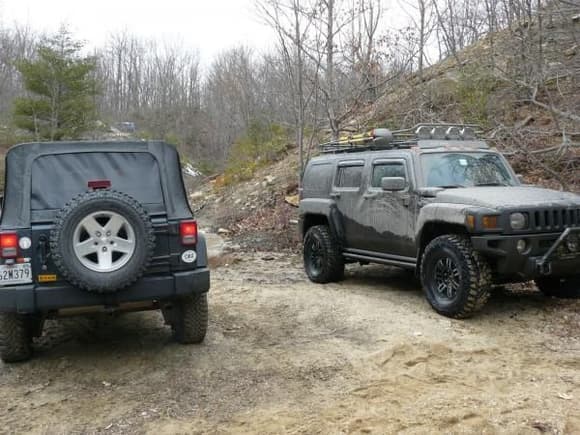 See, I wheel with everyone. I'm not a stuck up jeep prick. Oh, and this was at Rausch Creek a while back.