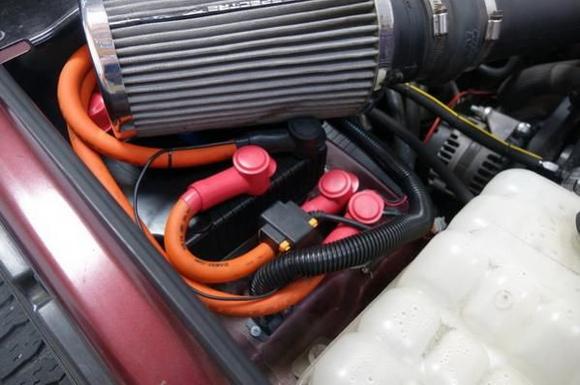 Part of the controller install of the new hybrid system
