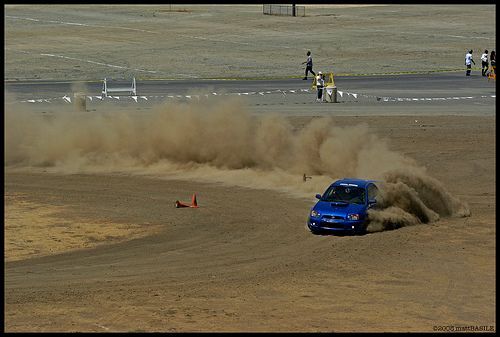 Me rallying