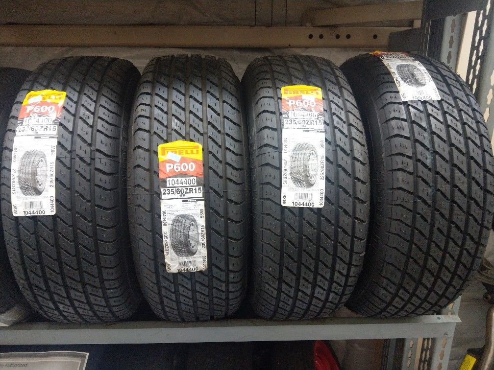 Wheels and Tires/Axles - Old nos pirelli p600 xjs tires 235/60zr15 - New - 1989 to 1993 Jaguar XJS - Bay Area, CA 94596, United States