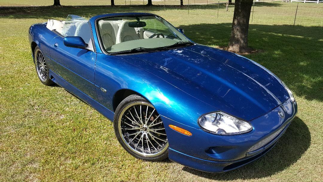1997 Jaguar XK8 - 1997 Jaguar XK8 Convertible Antigua Blue - Used - VIN SAJGX274XVC009262 - 33,773 Miles - 8 cyl - 2WD - Automatic - Convertible - Blue - Waxahachie, TX 75167, United States