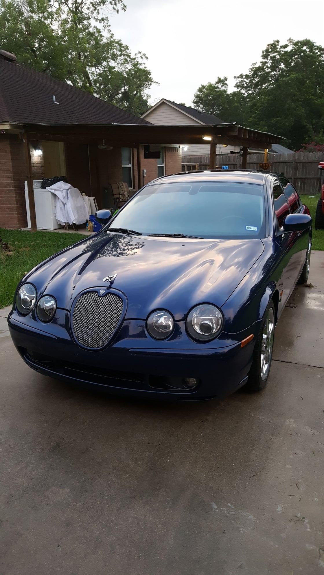 2003 Jaguar S-Type - 2003 Jaguar STR FOR SALE - Used - VIN SAJEA03VX31M52998 - 119,999 Miles - 8 cyl - 2WD - Automatic - Sedan - Blue - Angleton, TX 77515, United States