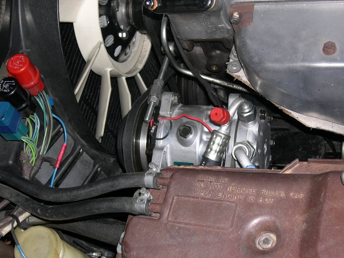 Fitted to the car.
