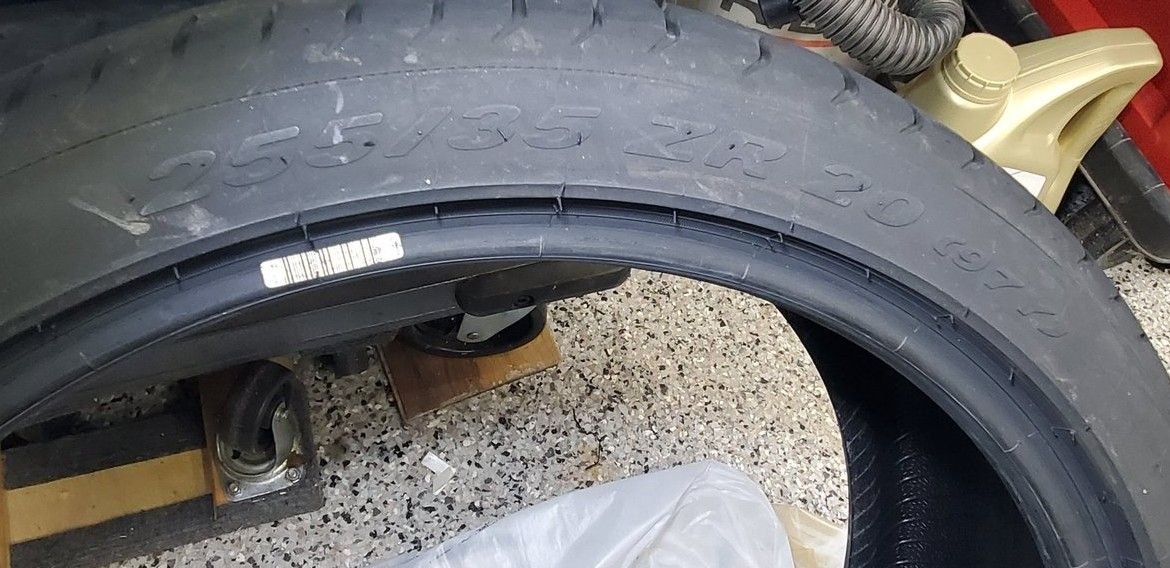 Wheels and Tires/Axles - Pirelli P Zero (PZ4) 255/35ZR20 97Y XL - Used - 2007 to 2015 Jaguar XKR - Huntley, IL 60142, United States