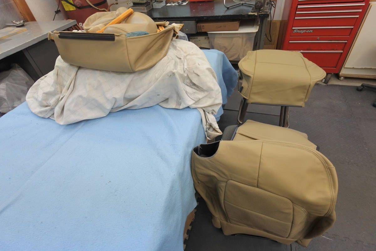 passenger leather (not going to be installed)